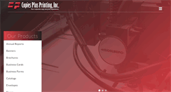 Desktop Screenshot of copiesplusprinting.com
